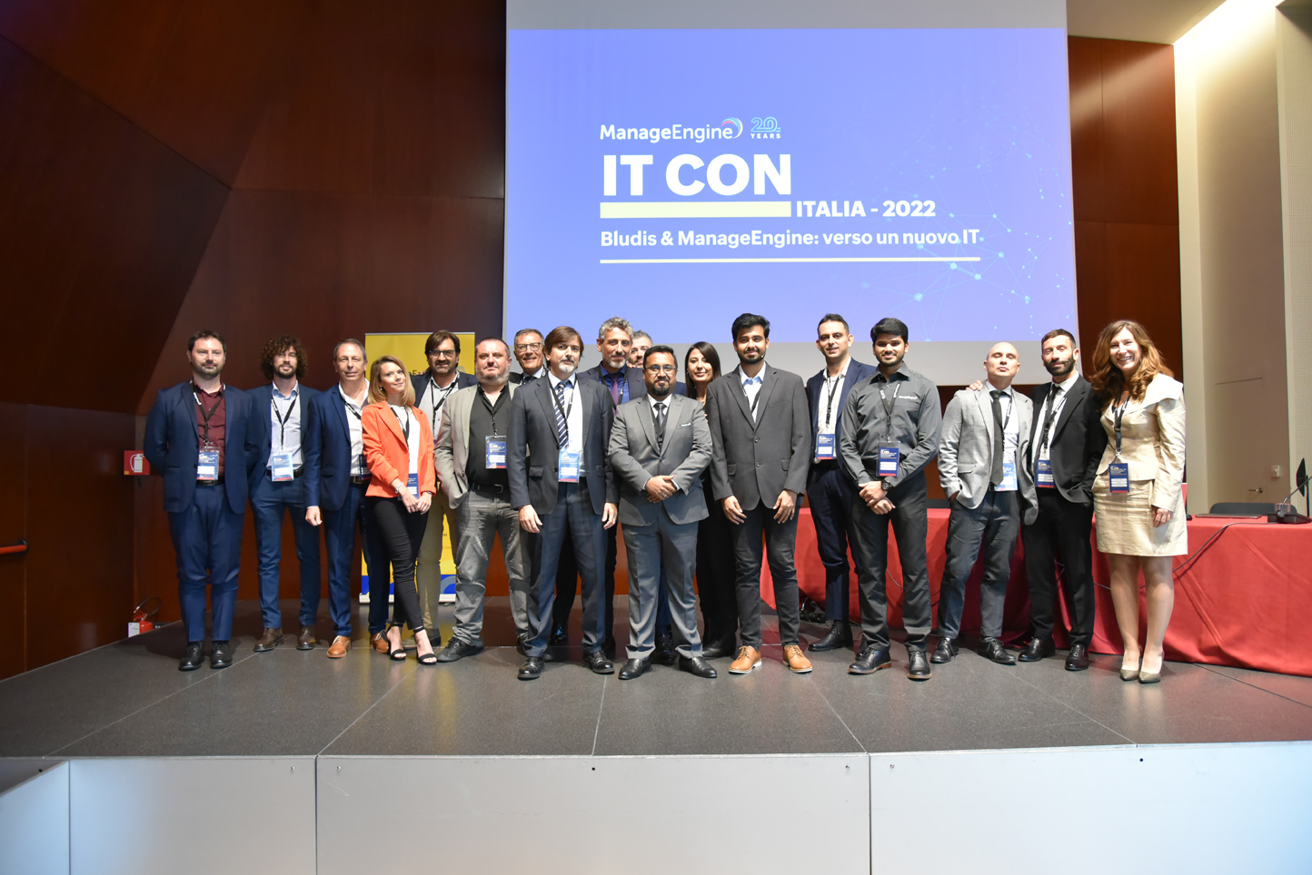 ManageEngine ITCon 2022 | Milano | Bludis