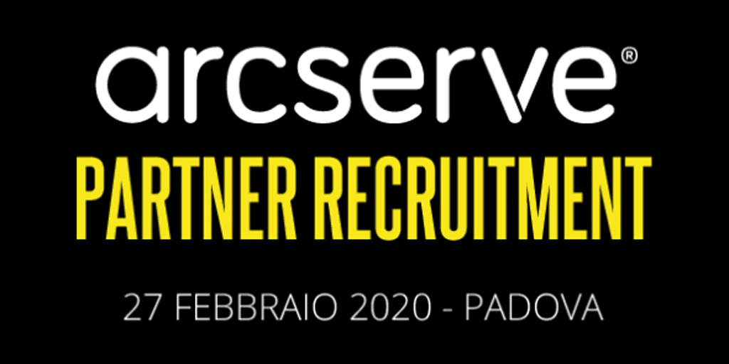 Arcserve Partner Recruitment | Bludis