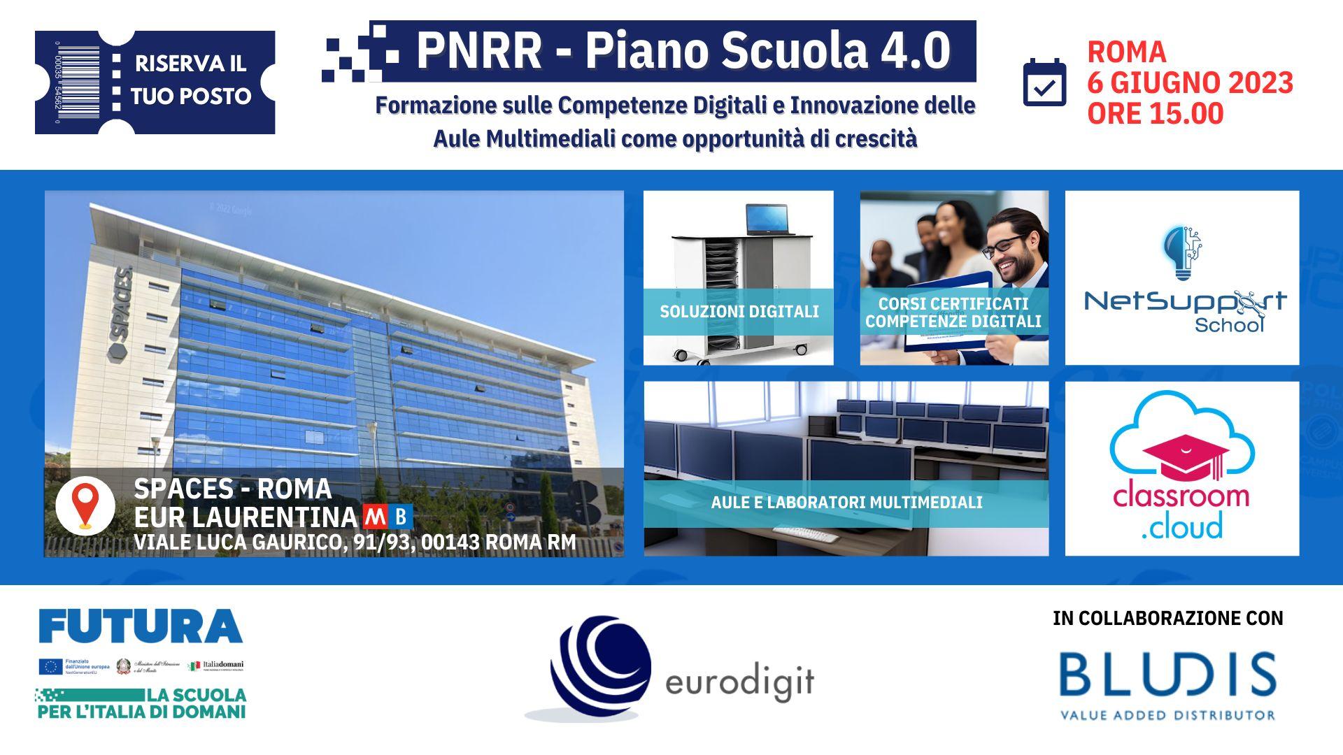 PNRR - Piano Scuola 4.0 | Eurodigit | Bludis