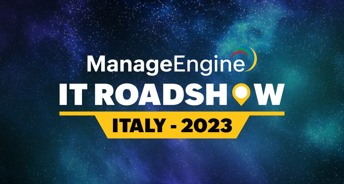 ManageEngine IT RoadShow 2023 | Bludis