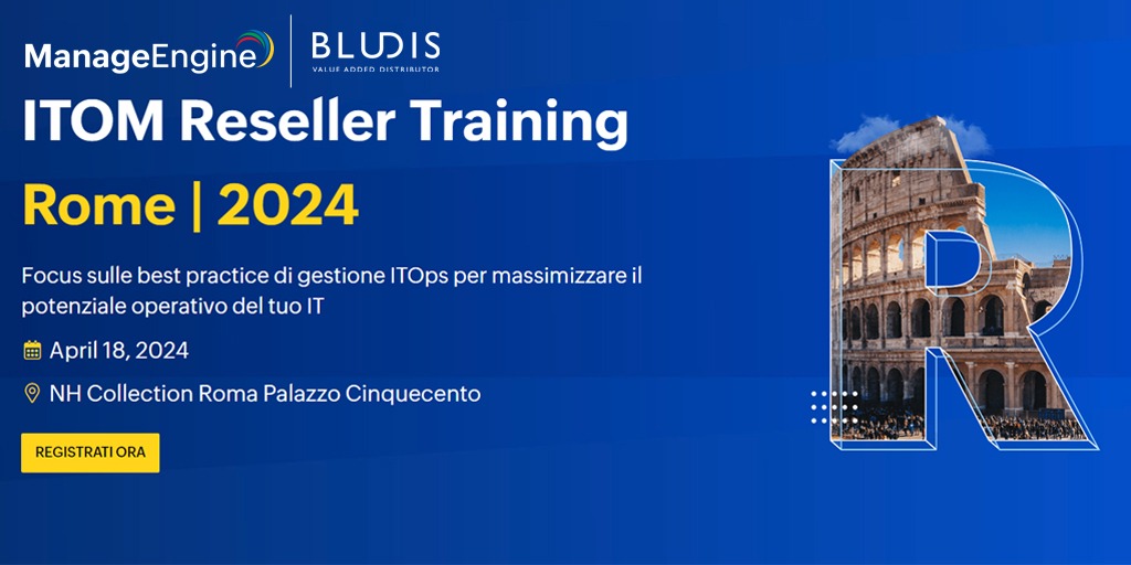 ITOM Reseller Training | ManageEngine | Bludis