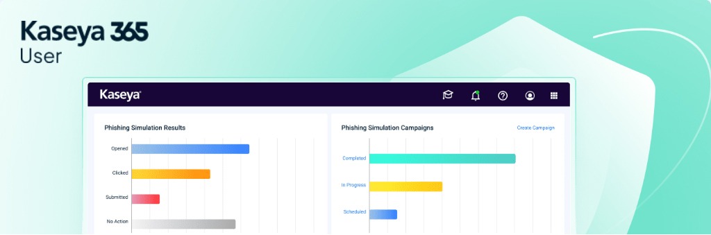 Kaseya 365 User | Security awareness training and testing | Bludis