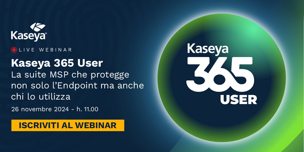 Kaseya User 365 | Bludis | Webinar