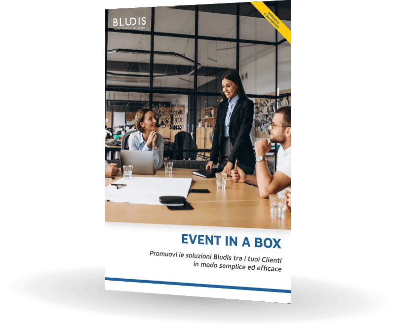 brochure Event in a box | Bludis