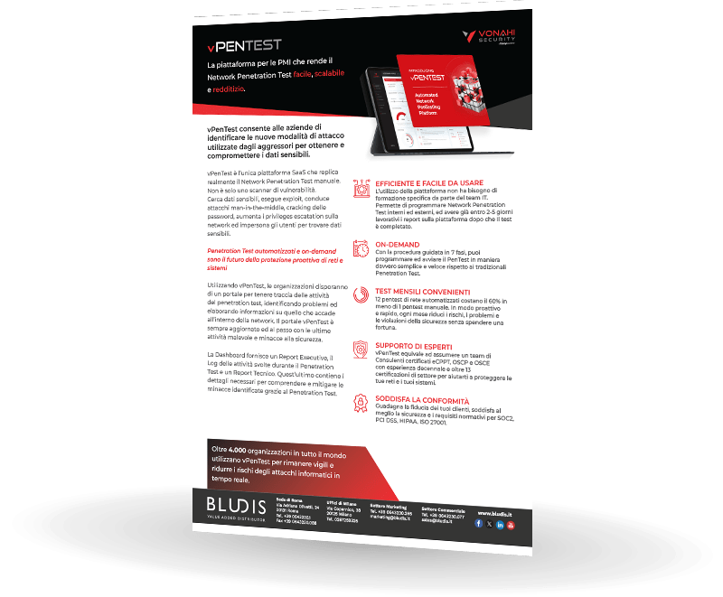 Brochure Vonahi vPentest PMI | Bludis