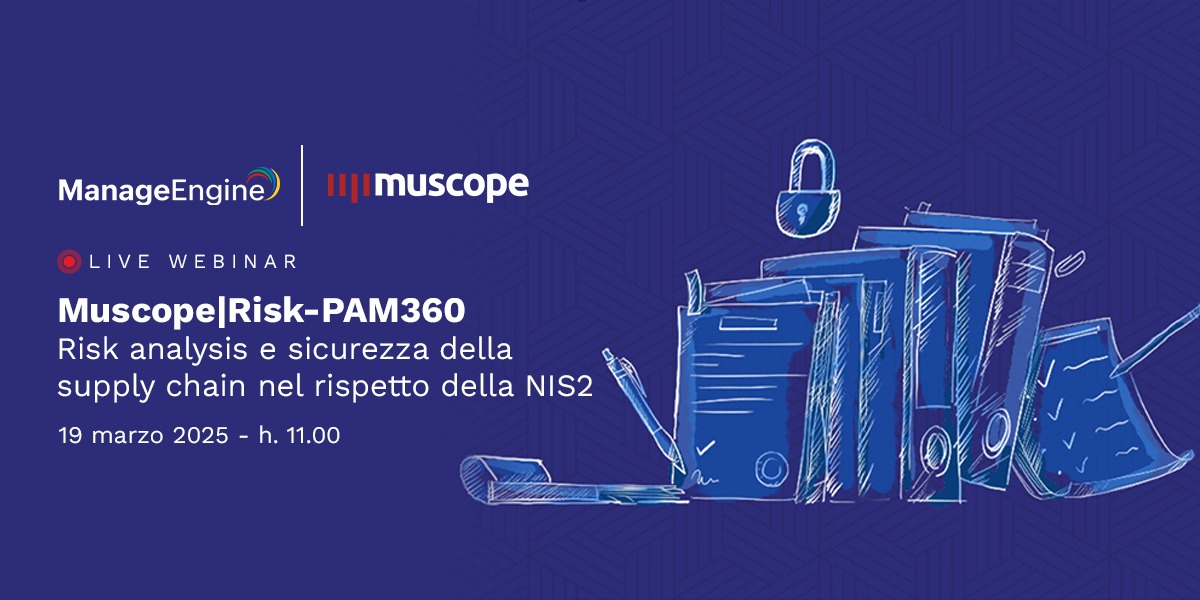 ManageEngine | Muscope | Webinar | Bludis | NIS2