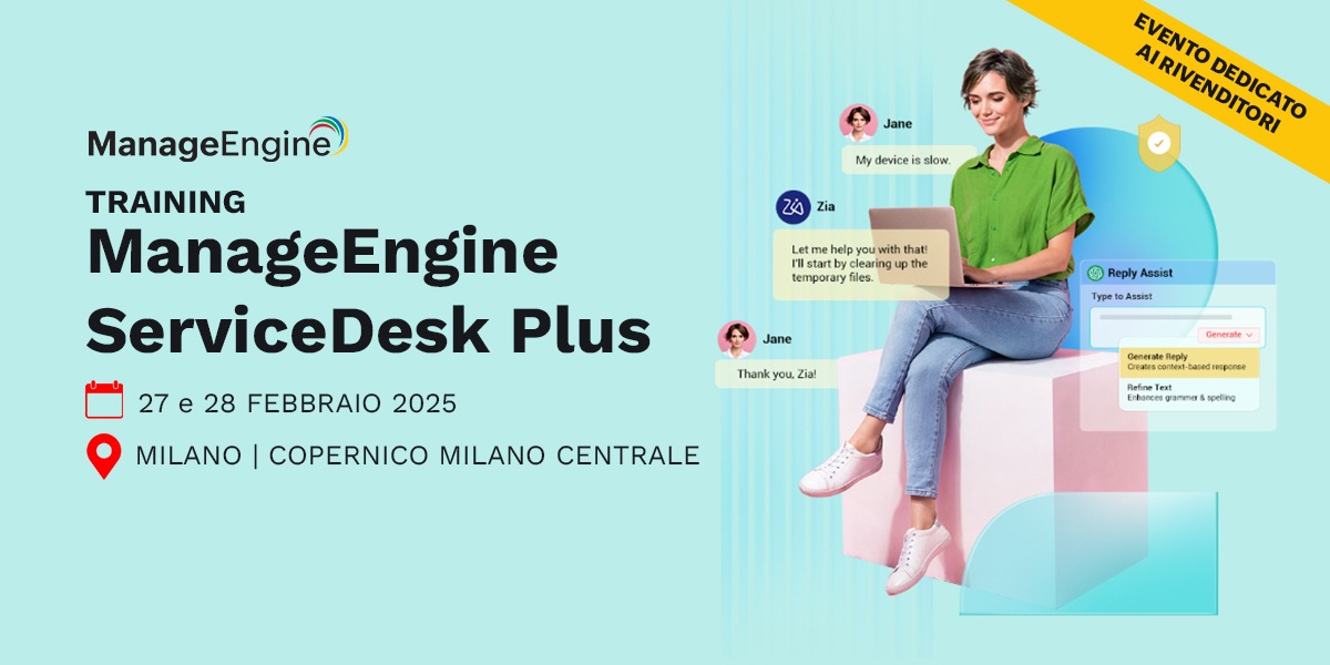 Training ManageEngine ServiceDesk Plus | Bludis