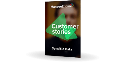 ManageEngine | Bludis | Sensible Data | Case Study