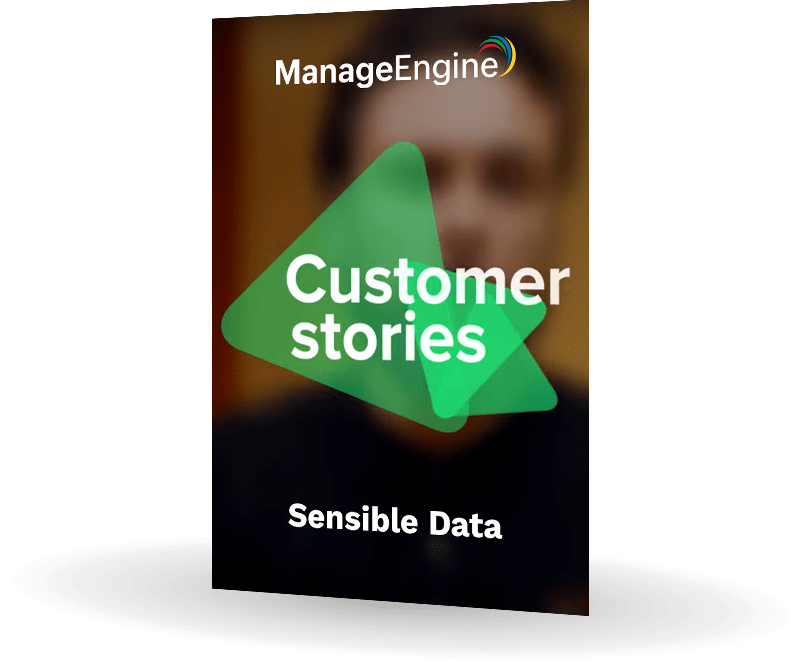 ManageEngine | Bludis | Sensible Data | Case Study