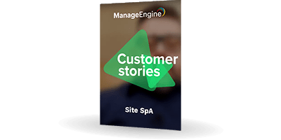ManageEngine | Site SpA | Case Study | Bludis