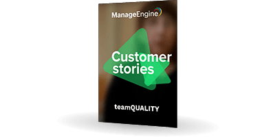 ManageEngine | TeamQuality | Bludis | Case Study