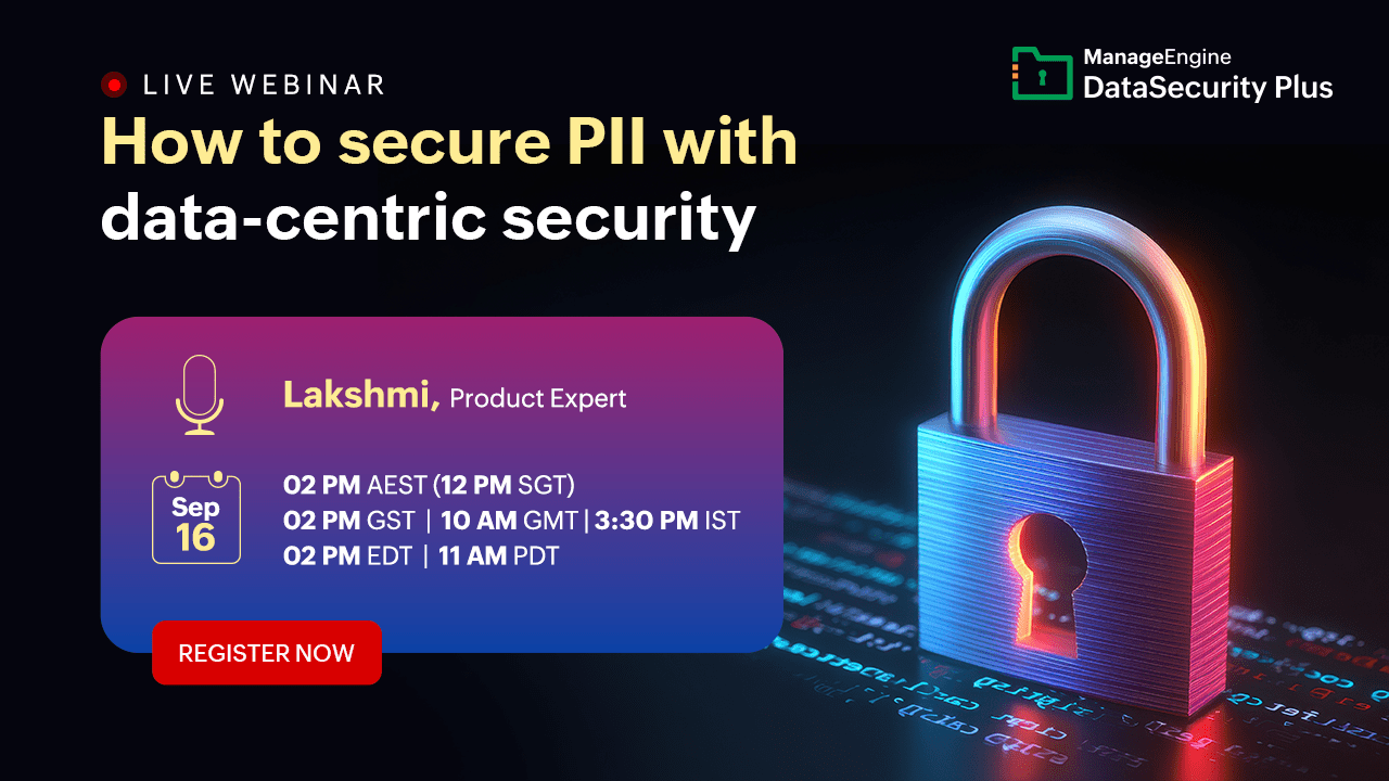 ManageEngine Data Security Plus