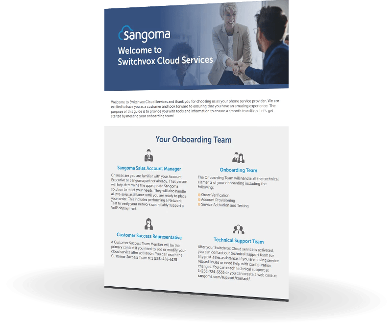 Datasheet Sangoma Switchvox