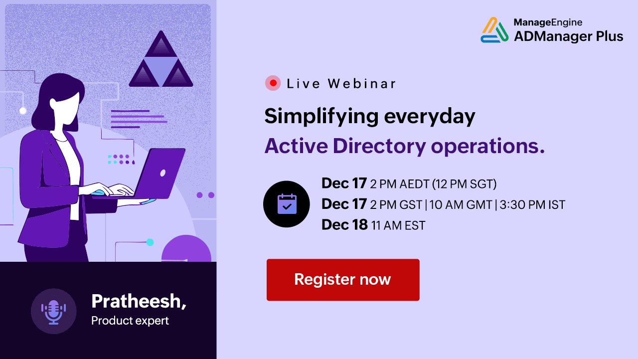 ManageEngine ADManager Plus | Bludis