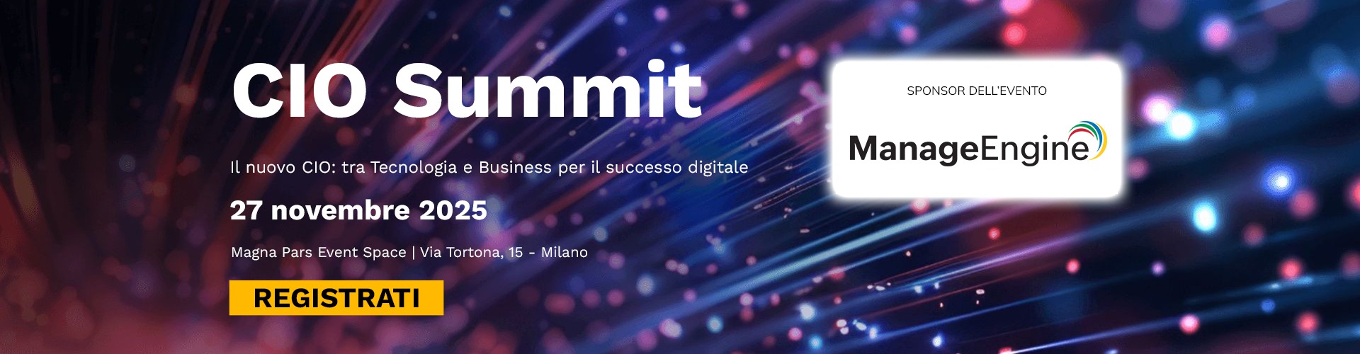 ManageEngine IDC Cio Summit 2025 | Bludis