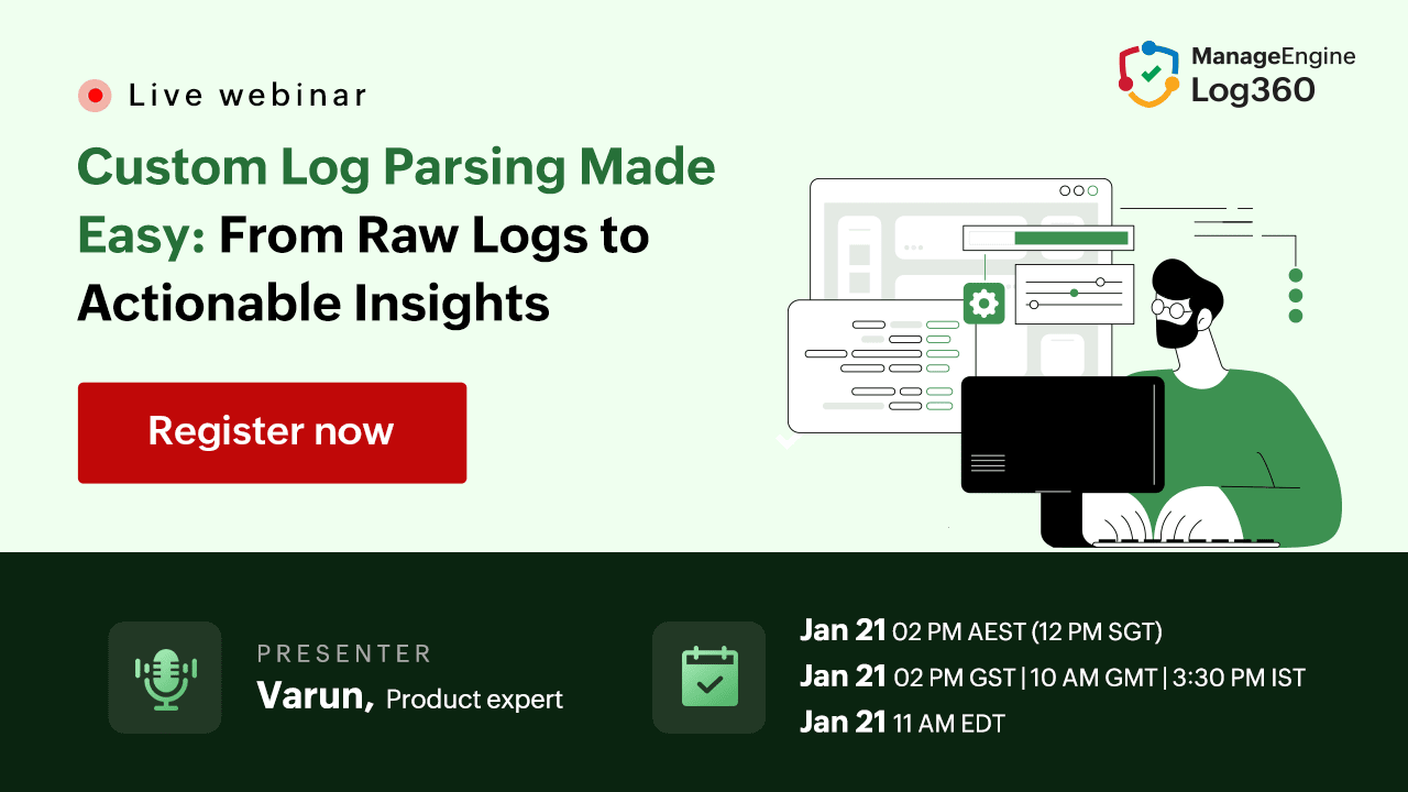 ManageEngine Log360 | Bludis | Webinar