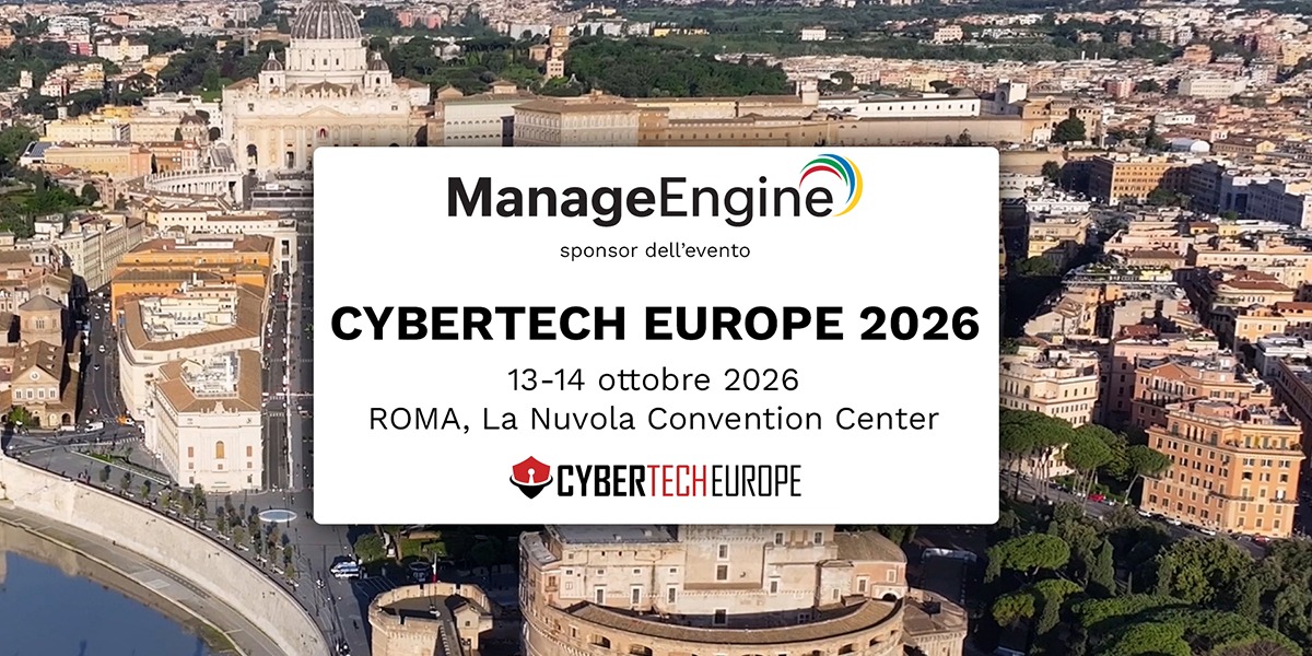 Cybertech 2026 | ManageEngine | Bludis
