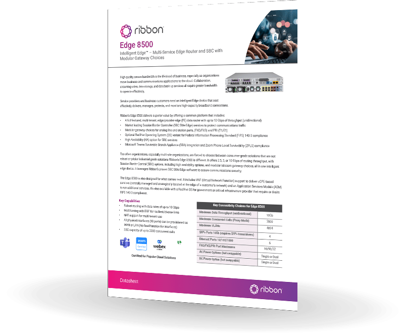 Ribbon Edge 8500 | Bludis