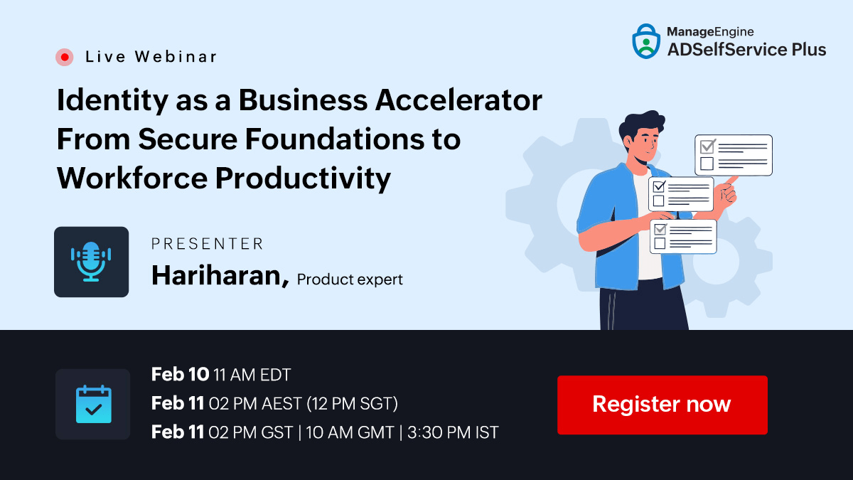ManageEngine ADSelfService Plus | Bludis