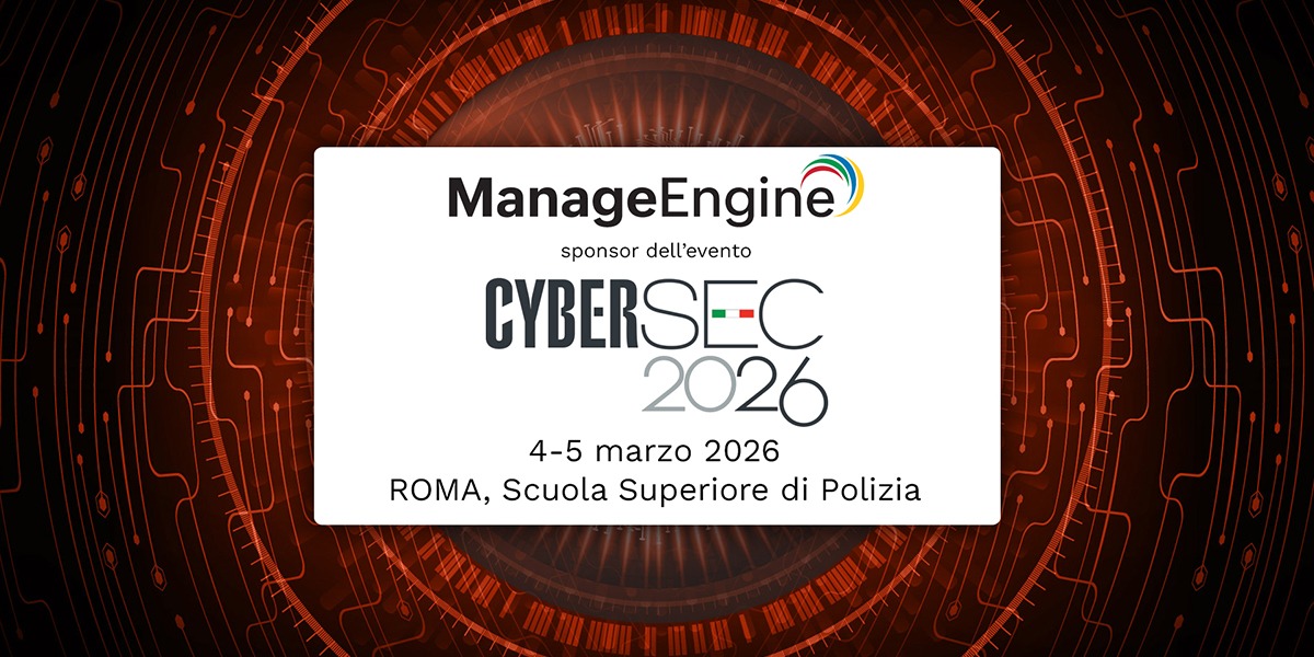 CyberSec 2026 | ManageEngine