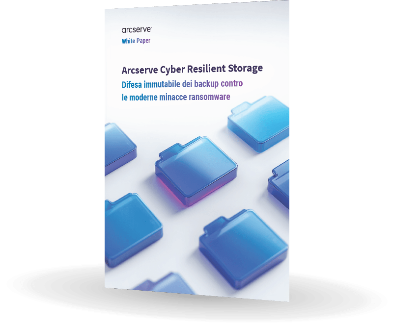 Arcserve Cyber Resilient Storage | Bludis