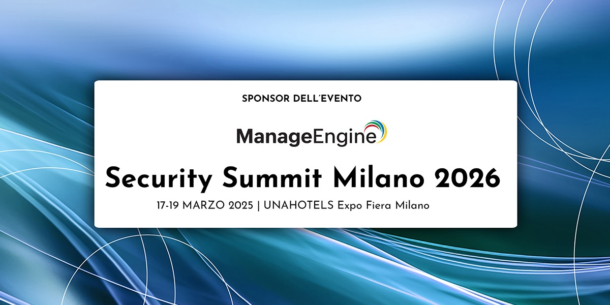 Security Summit | ManageEngine